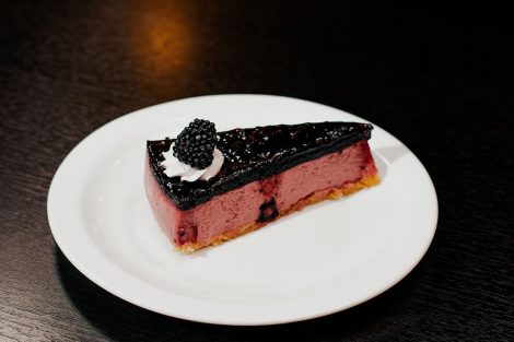 Chesscake de mora