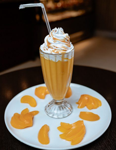 Frappe Durazno con Crema